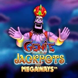 Genie Jackpots Megaways slot icon by Blueprint Gaming, available at Cazeus Casino