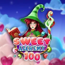 Sweet Alchemy 100 casino game by Play'n GO – featured logo at Cazeus Casino