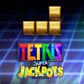 Tetris Super Jackpots online game logo by WMS on ccazeus.it