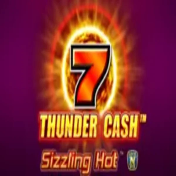 Thunder Cash Sizzling Hot logo by Novomatic Cazeus Casino