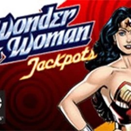 Wonder Woman Jackpots by Amaya, showcased at ccazeus.it – game logo